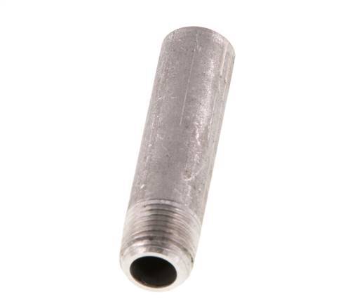 R 1/8'' Außengewinde x 10,2mm Edelstahl-Rohrnippel mit Anschweißende 20 bar DIN 2982 - 40mm Bild 5