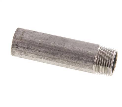 R 3/8'' Außengewinde x 17,2mm Edelstahl-Rohrnippel mit Anschweißende 20 bar DIN 2982 - 60mm Bild 3