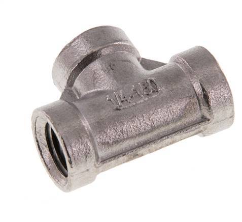 1/4'' NPT Edelstahl-T-Stück 16 bar