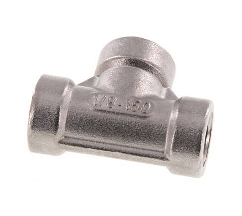 1/8'' NPT Edelstahl-T-Stück 16 bar Bild 2