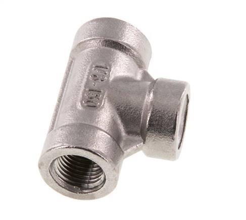 1/8'' NPT Edelstahl-T-Stück 16 bar Bild 4