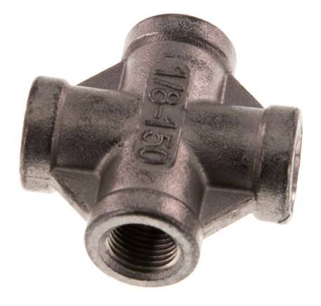 Rp 1/8'' Weiblich Edelstahl Kreuz 16 Bar