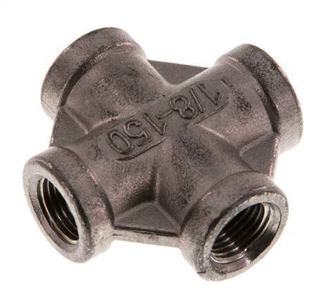 Rp 1/8'' Weiblich Edelstahl Kreuz 16 Bar Bild 2