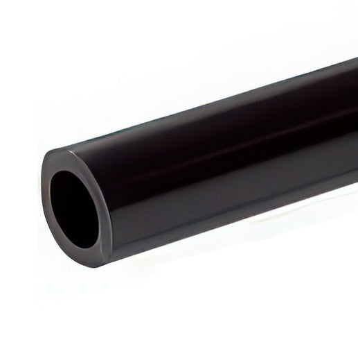 PTFE (Teflon) chemikalienbeständiger Schlauch 6x8 mm 1 m Farbe schwarz