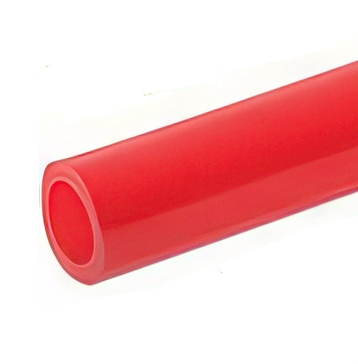 PTFE (Teflon) chemikalienbeständiger Schlauch 4x6 mm 1 m Farbe rot