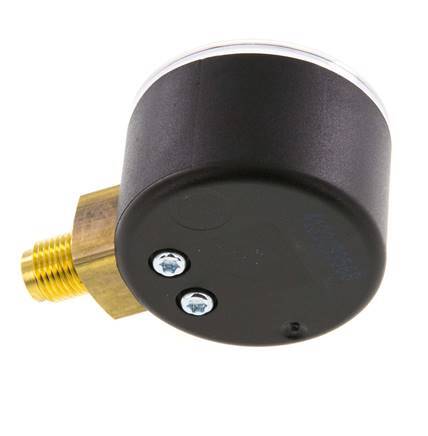 0..6 Bar (0..87 psi) Druck Manometer unter Kunststoff / Messing 40 mm Klasse 2.5 Bild 5