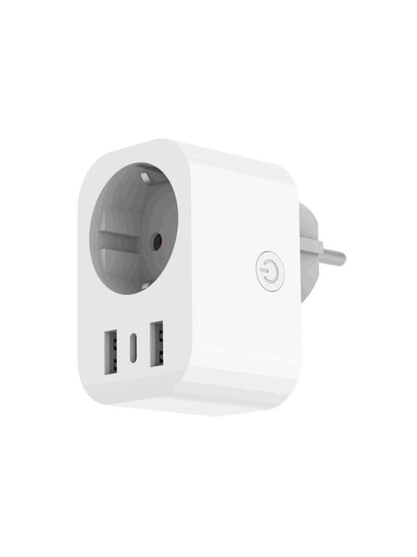 SiGN Smart Wall adapter with elutag USB-A USB-C 20W