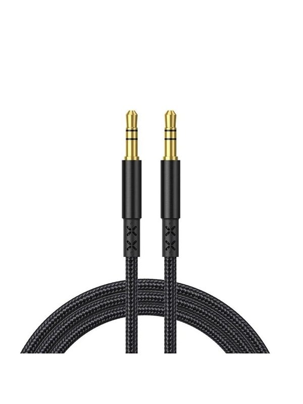 SiGN AUX Car Stereo Audio Cable 2m - Black