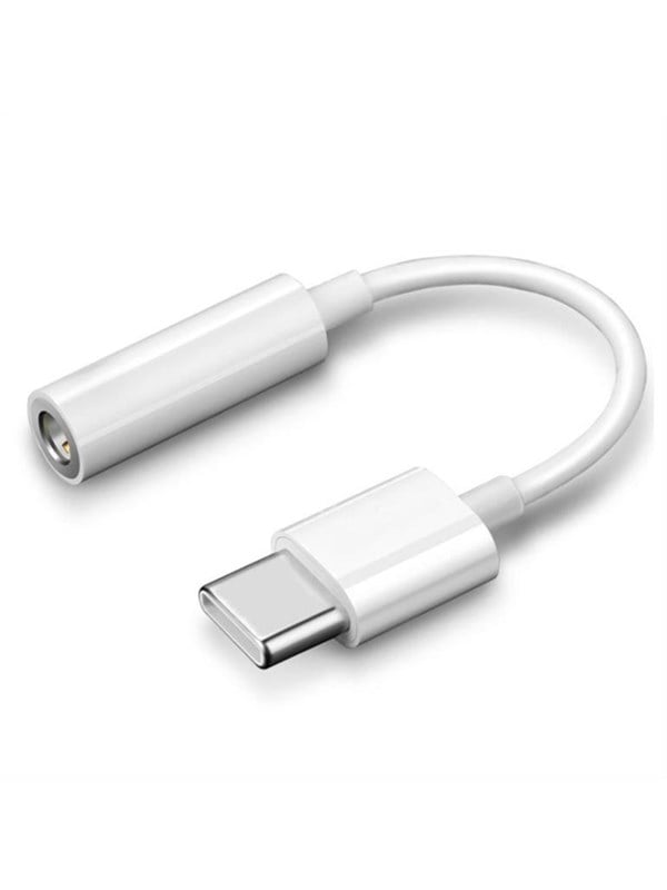 SiGN USB-C to 35mm AUX Adapter - White