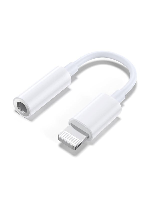 SiGN Lightning to 35mm AUX Adapter - White