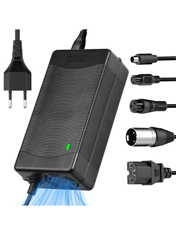 SiGN Universal charger for electric bikes - 5-in-1 connectors - 1638W