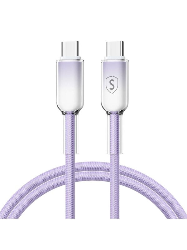 SiGN Dynamic Series USB-C to USB-C Cable 60W - 1m - Purple