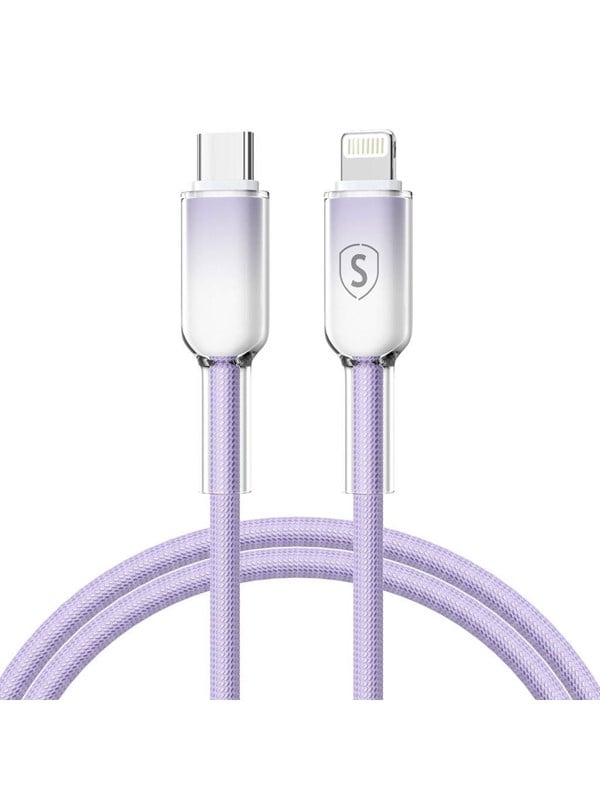 SiGN Dynamic Series USB-C to Lightning Cable 24A - 1m - Purple