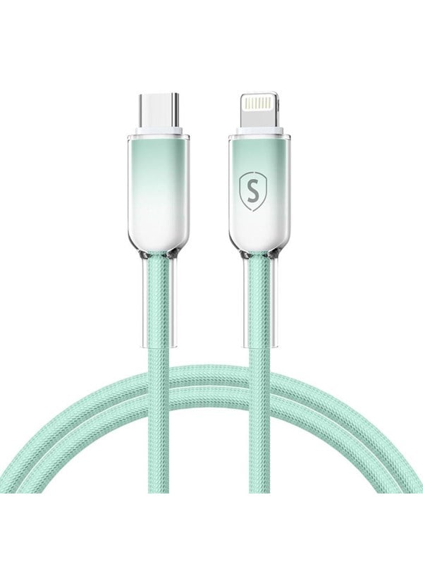 SiGN Dynamic Series USB-C to Lightning Cable 24A - 1m - Green