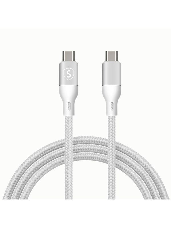 SiGN 60W USB-C to USB-C cable - 2m - White