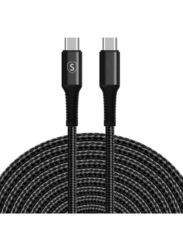 SiGN USB-C to USB-C charging cable 60W3A - 5m - Black
