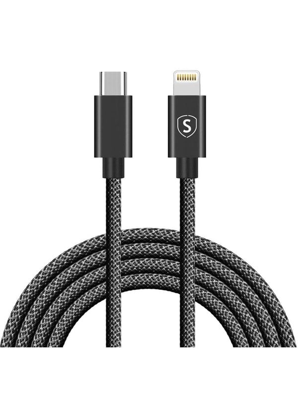 SiGN USB-C to Lightning Cable 21A - 2m - Black
