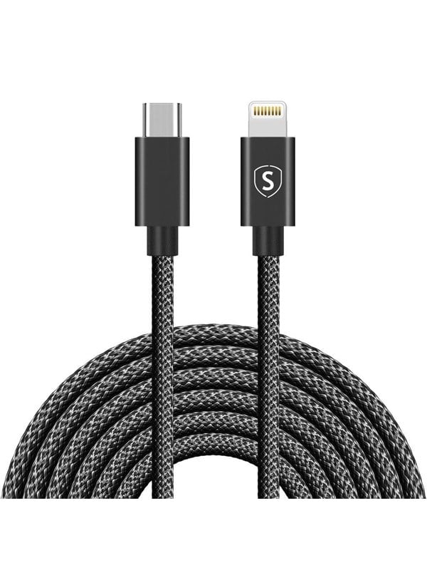 SiGN USB-C to Lightning Cable 21A - 3m - Black