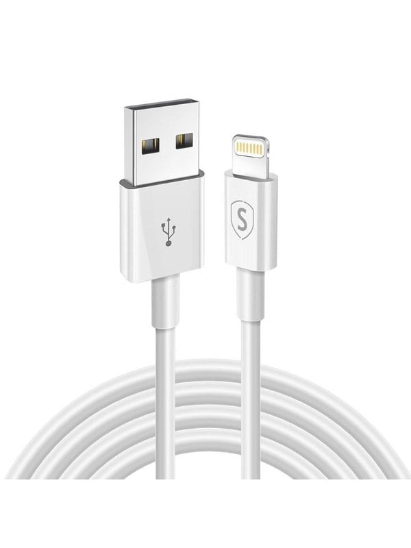 SiGN USB 20 cable with Lightning connector 21A - 12W - 1m - White