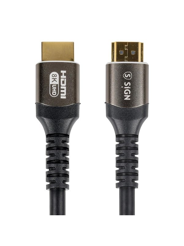 SiGN Premium HDMI 21 to HDMI 21 Cable 8K - 2m - Black