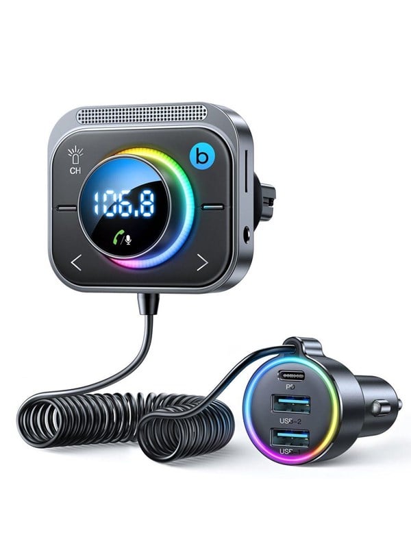 SiGN Car Charger 30W 2xUSB-A USB-C PD - Black
