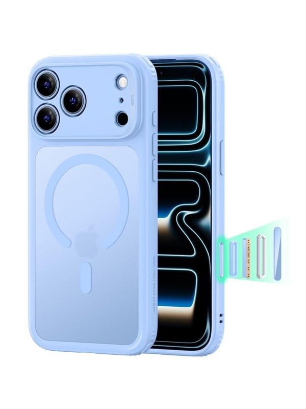 ESR Classic Hybrid MagSafe case for iPhone 18 Pro 17 Pro - light blue