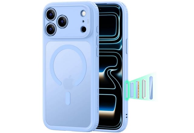 ESR Classic Hybrid MagSafe case for iPhone 18 Pro 17 Pro - light blue