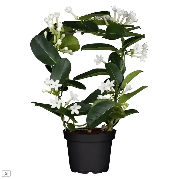 Piardino Kranzschlinge (Stephanotis floribunda, Topfgröße: 12 cm, Weiß)