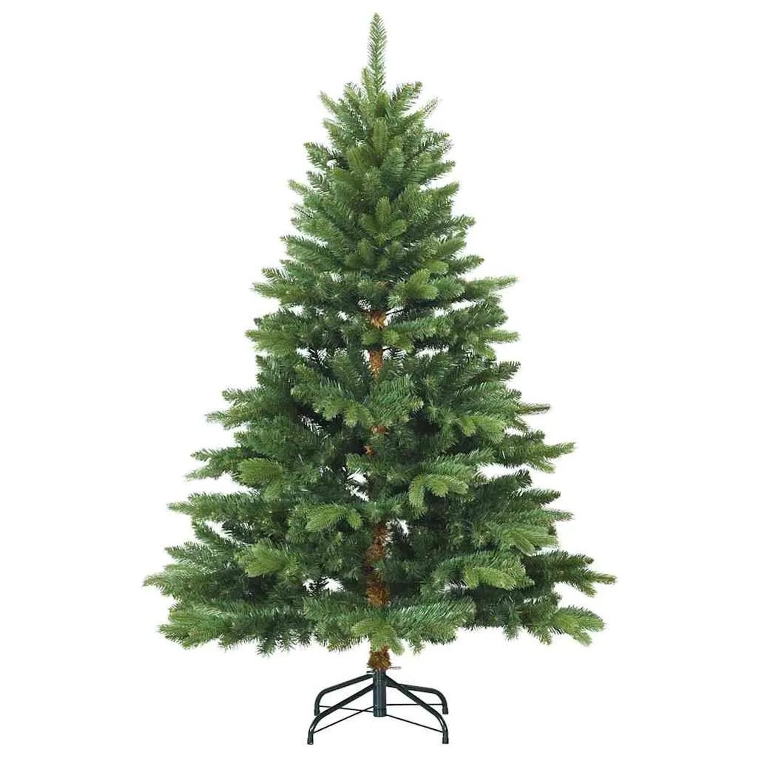 vidaXL Künstlicher Klappbarer Weihnachtsbaum mit Ständer Grün 120 cm 42019311