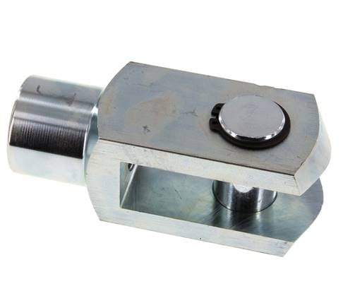 Gabelkopfbolzen M27 x 2 Verzinktes Stahlblech