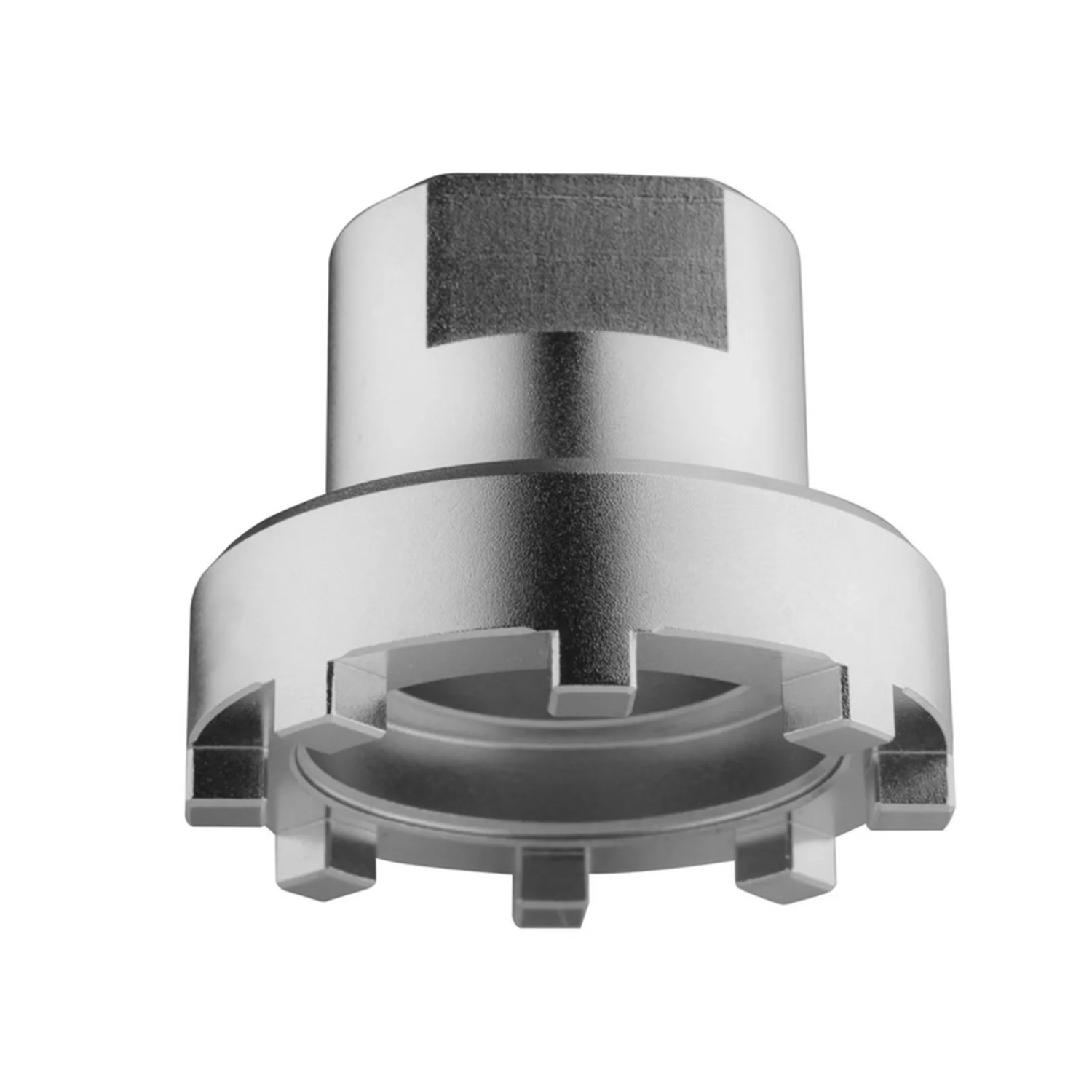 Birzman Lockring Socket Kompatibel mit Yamaha PW-X D 46mm E-Bike Silber