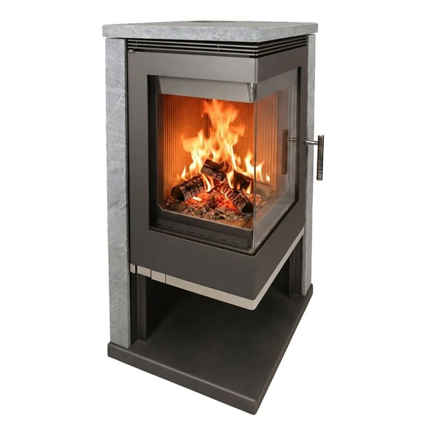365 Eck-Kaminofen Admiral II Speckstein 7 kW A