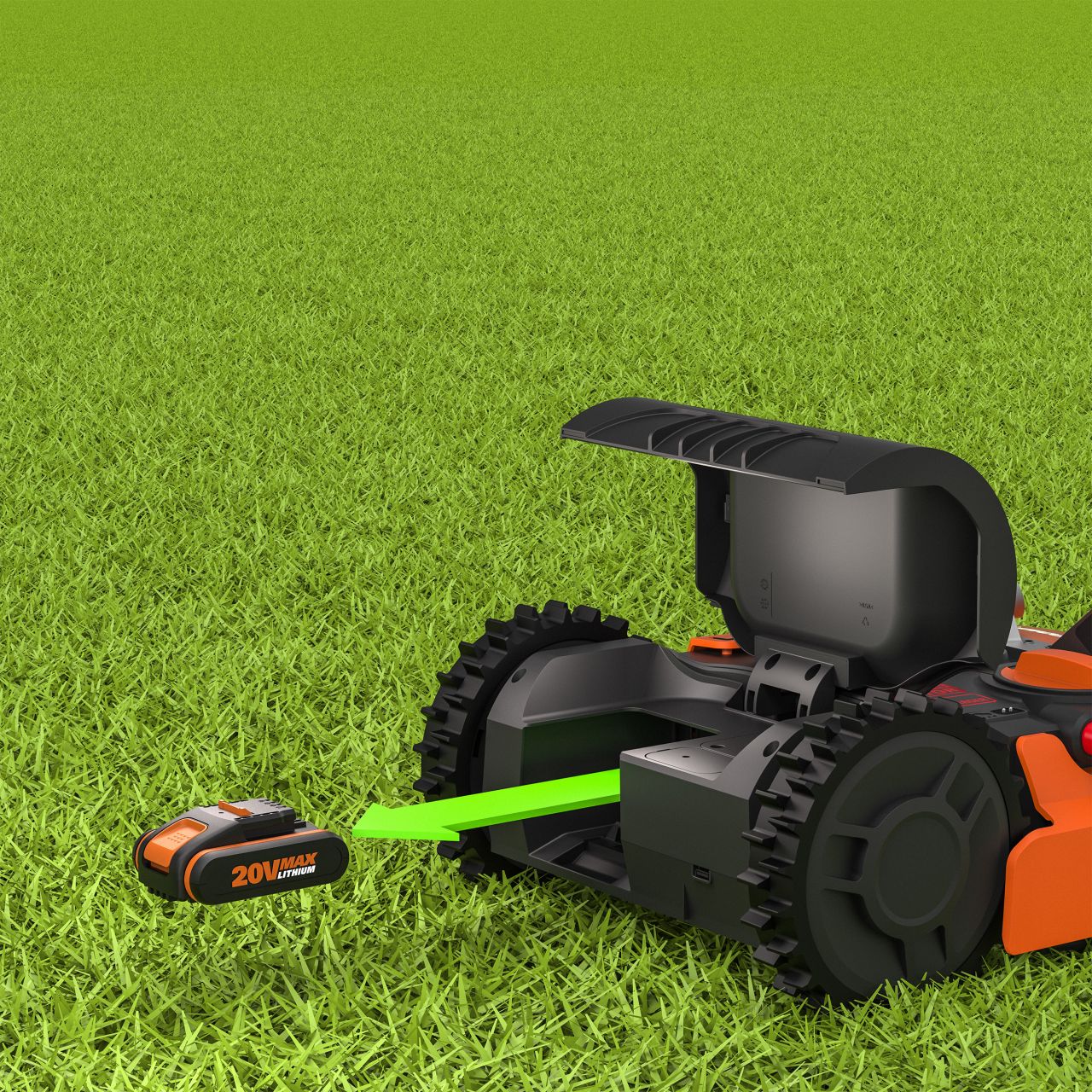 Worx Mähroboter Landroid S300 18 cm Schnittbreite, für 300 m² Bild 5