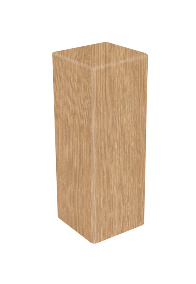 Neuhofer Außenecke für Fußleisten SF422 16,5 x 60 mm Eiche Nova Infinity 2 Stück