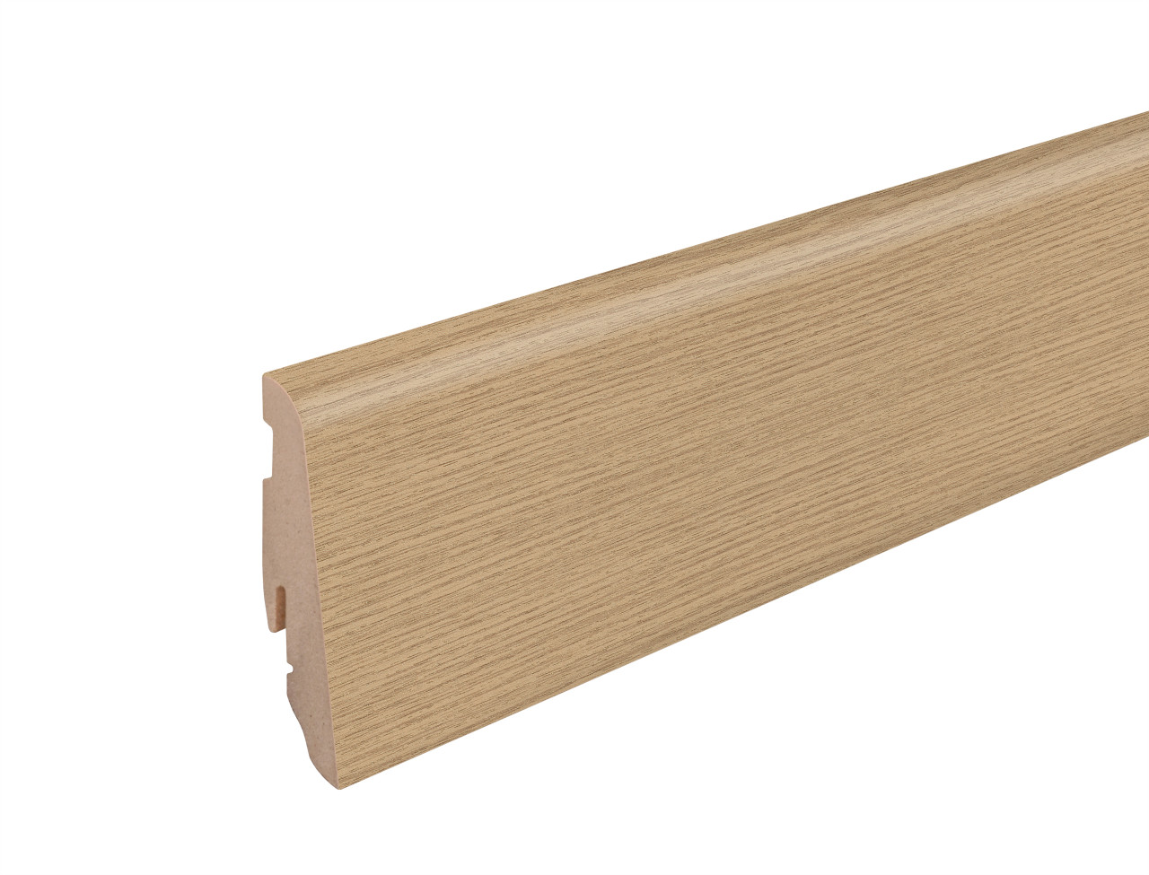 Neuhofer Fußleiste FU060L 240 cm x 58 x 19 mm Eiche gelb Bild 2