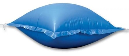 Poolkissen zur Überwinterung aufblasbar 122 x 122 cm blau