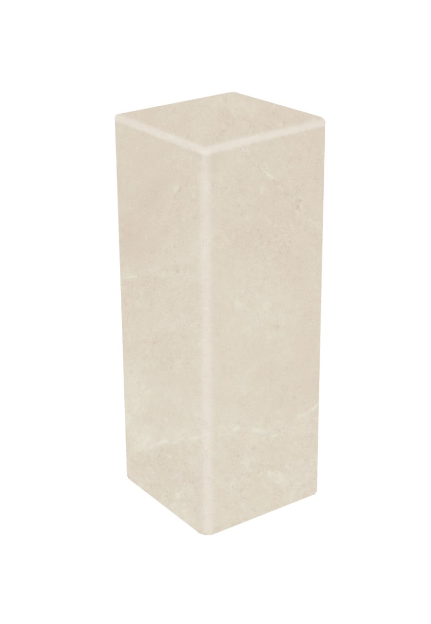 Neuhofer Außenecke für Fußleisten SF422 16,5 x 60 mm Fliese Modern Travertin 2 Stück Bild 2