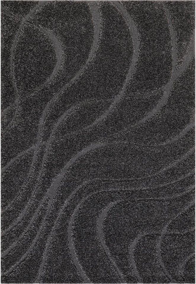 Sanat Hochflor-Teppich Luxus 3503, auch in Rund erhältlich, rechteckig, Höhe: 30 mm, robuster Langflor, weich, Wohnzimmer, Schlafzimmer Bild 4