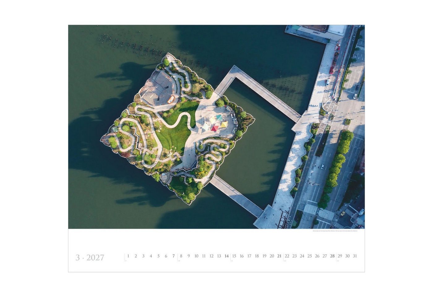 Wandkalender New York 2027 Bild 2
