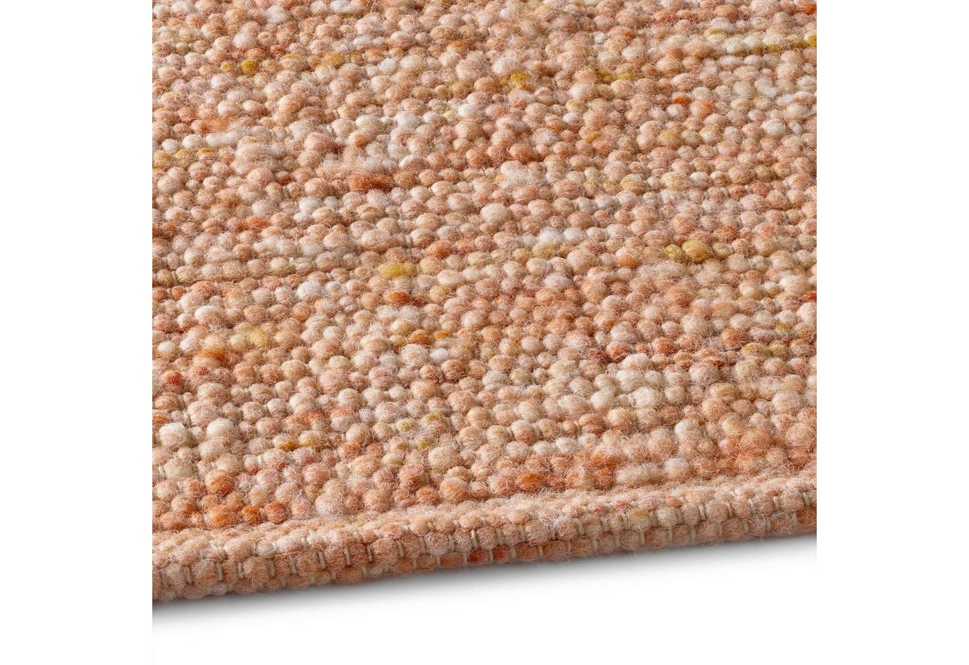 TaCa Home Wollteppich Wollteppich frei von Mottenschutzmitteln, rechteckig, Höhe: 10 mm, nachhaltige Schurwolle Bild 5