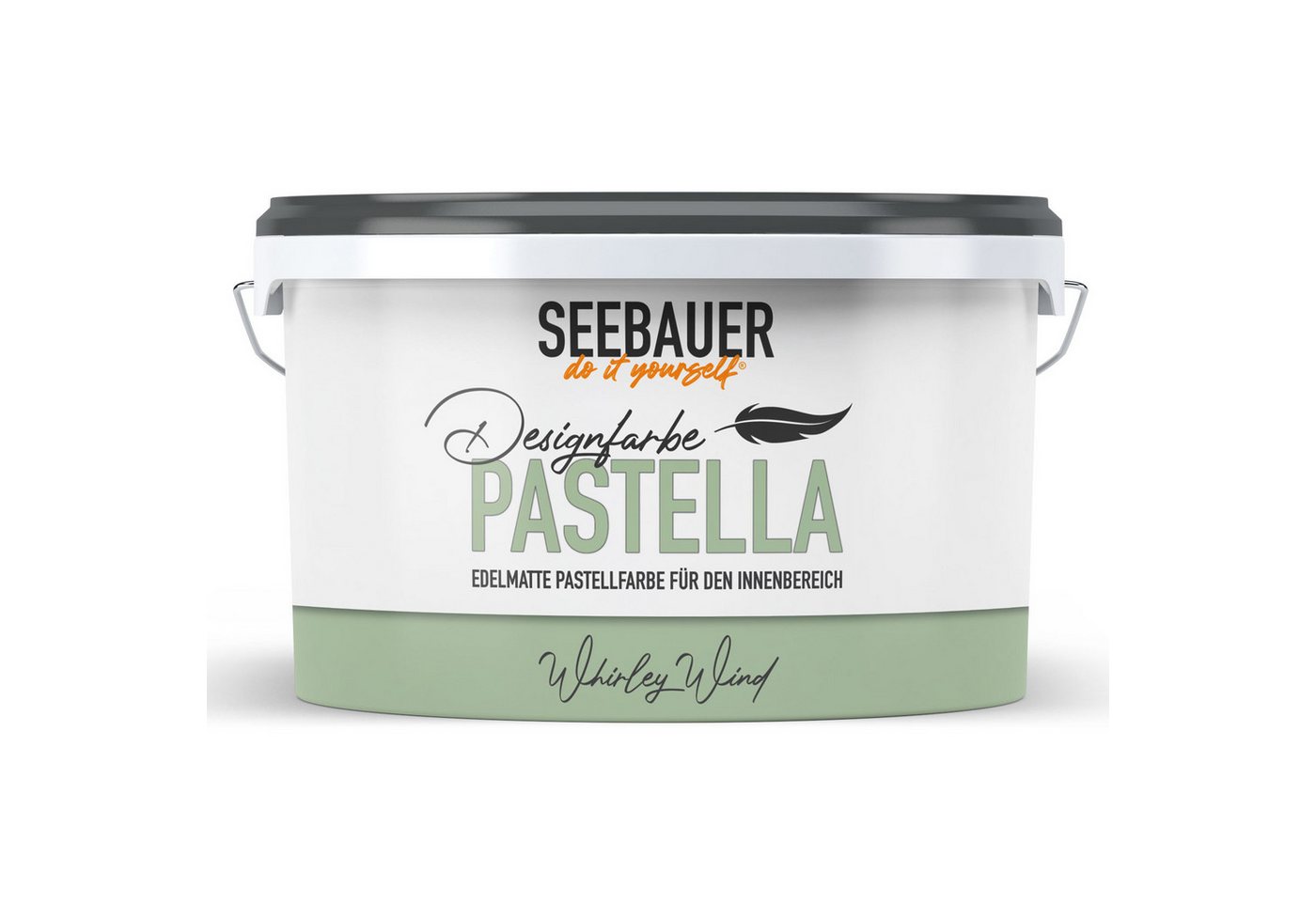 SEEBAUER diy Wandfarbe Design-Pastellfarbe PASTELLA, Edelmattes Finish
