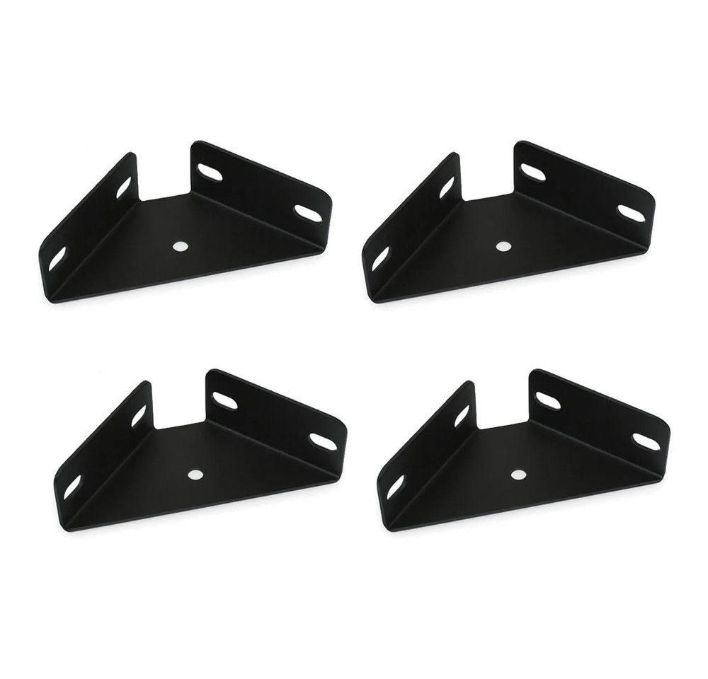 Prima-Online Eckverbinder Eckwinkel Stabiler Bettwinkel 126x126x50mm schwarz für Bettrahmen, (4-St) Bild 3