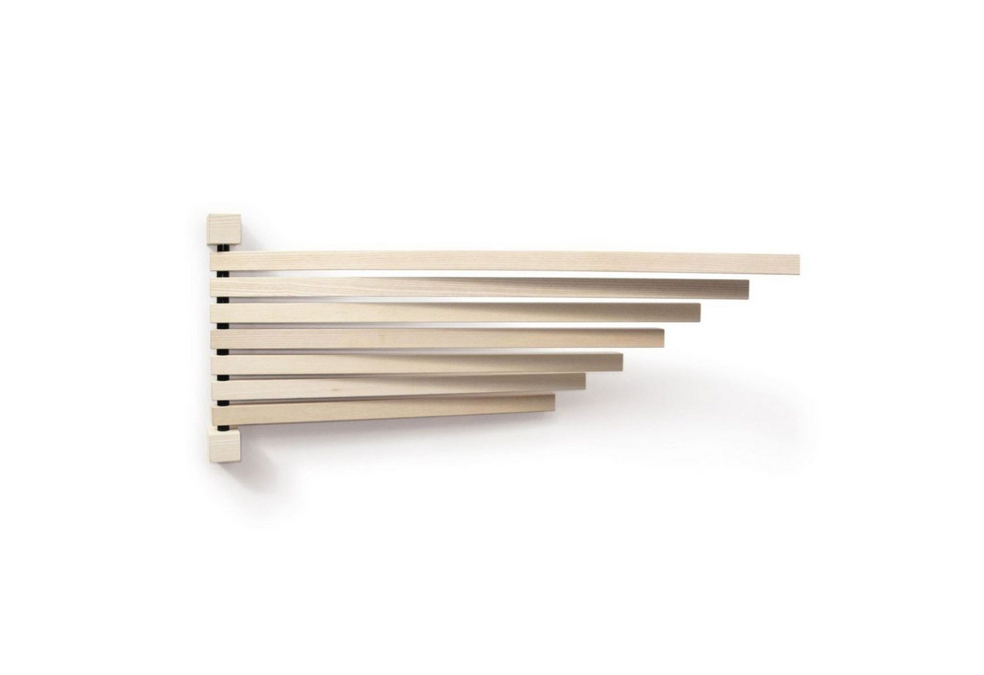 side by side Handtuchhalter Wandhalter Wandpfau Pavo L Holz Bild 2