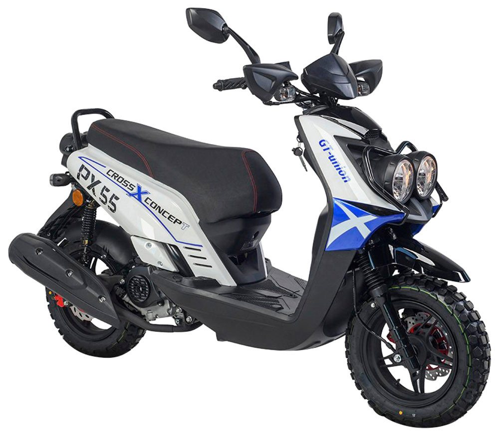 GT UNION Motorroller PX55 Cross Conzept 25, 49,6 ccm, 25 km/h, Euro 5, Luftgekühlter Motor Bild 4