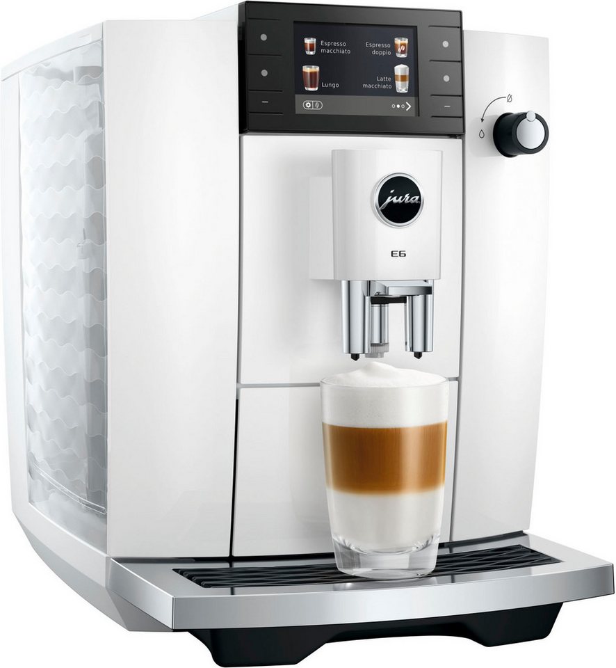 JURA Kaffeevollautomat E6 Piano White (ED)