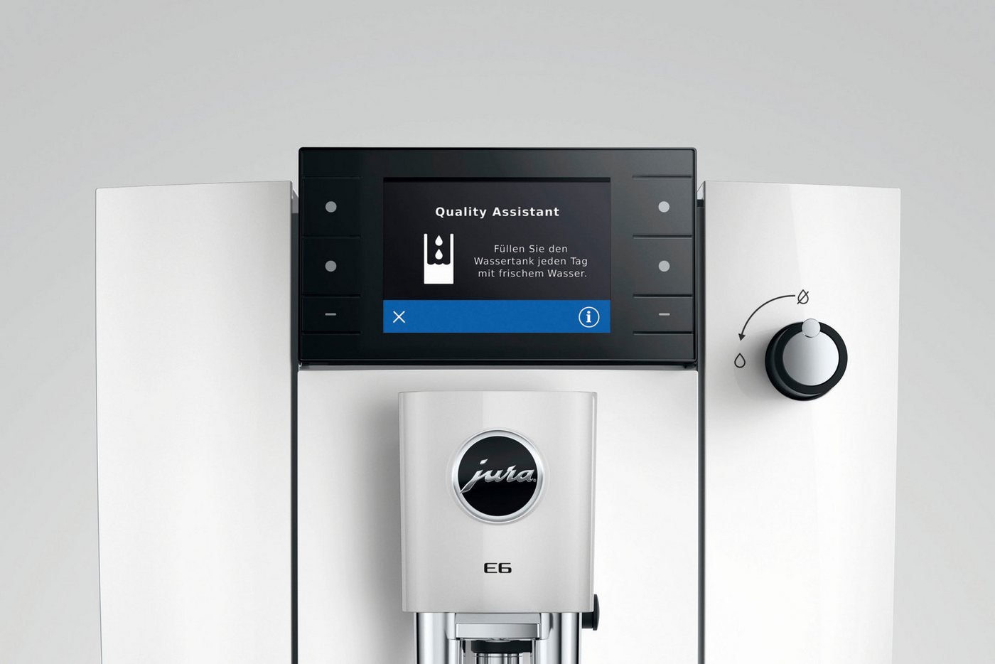 JURA Kaffeevollautomat E6 Piano White (ED) Bild 2