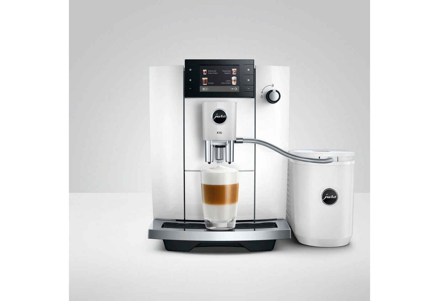 JURA Kaffeevollautomat E6 Piano White (ED) Bild 4