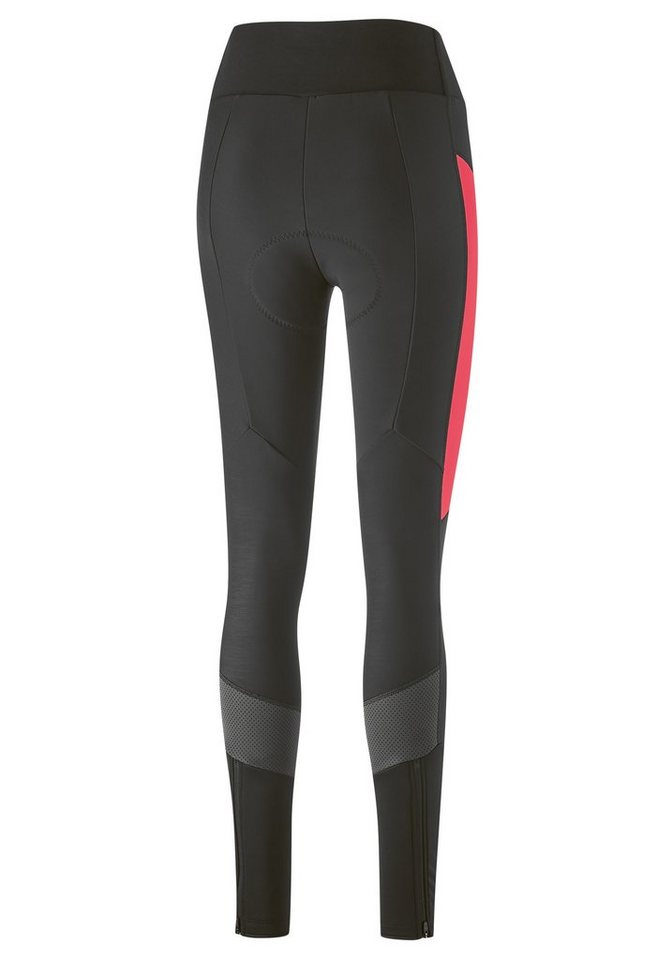 Gonso Fahrradhose Tartu 2 lange Damen Softshell Radhose, Radlerhose mit Sitzpolster Bild 3