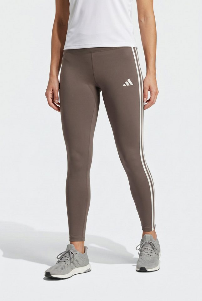 adidas Sportswear Trainingstights ESSENTIALS 3-STREIFEN COTTON sportlicher Look, mit 3-Streifen-Design, mit Elasthan-Anteil