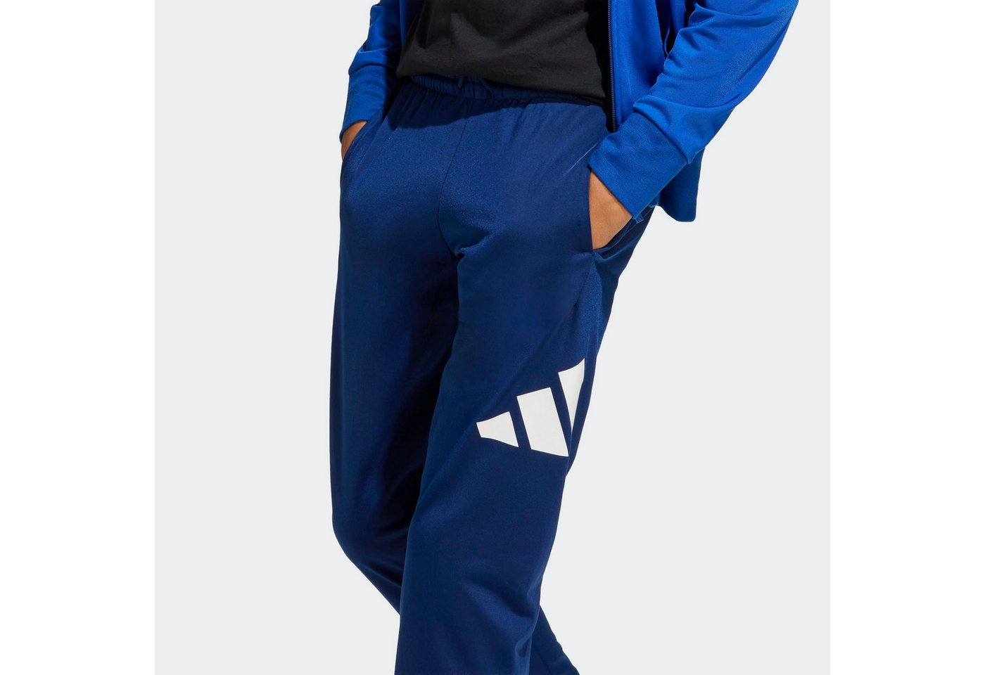 adidas Sportswear Trainingsanzug ESSENTIALS CLIMACOOL KIDS (2-tlg), Trainingsanzug für Kinder, zweiteilig, sportlicher Stil